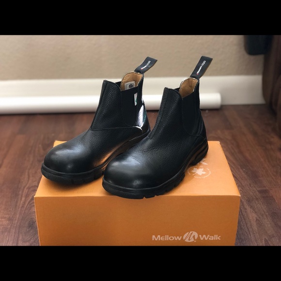 Mellow walk size 6 black slip on boots - Picture 4 of 6